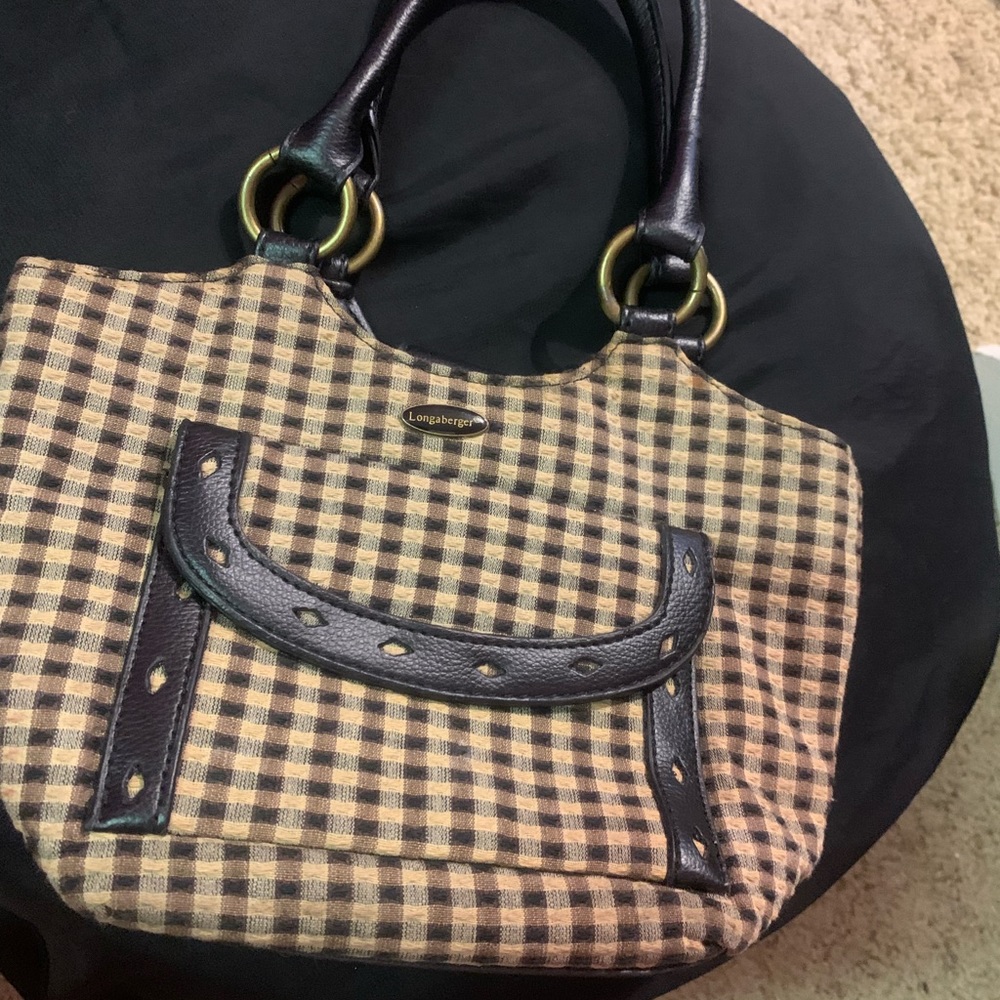 Vintage longaberger purse